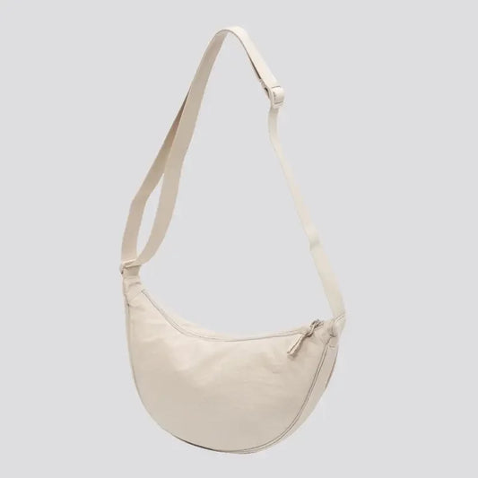 Simple Design Women'S Messenger Bag Fashion Ladies Nylon Hobos Small Shoulder Bags Vintage Female Girls Purse Cloth Handbags